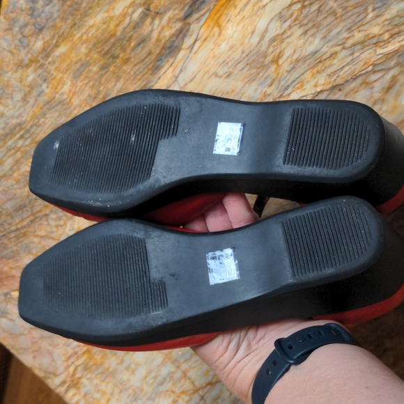 MODA Spana Red shoes -7.5 - Picture 6 of 9